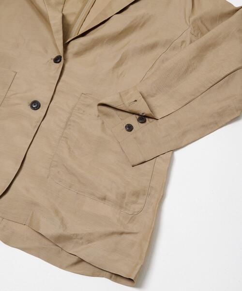 FORK&SPOON（フォークアンドスプーン）の「FORK&SPOON　ラミーブレンドビッグジャケット（その他アウター・レディース・ブラック/ベージュ・1）」の15枚目の写真