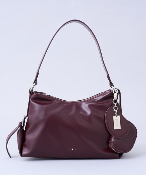 mline（エムライン）の「[mline]ビーンズミラー ポーチバッグ（ショルダーバッグ・レディース・ブラック/ブラウン/レッド・ONE SIZE）」の3枚目の写真