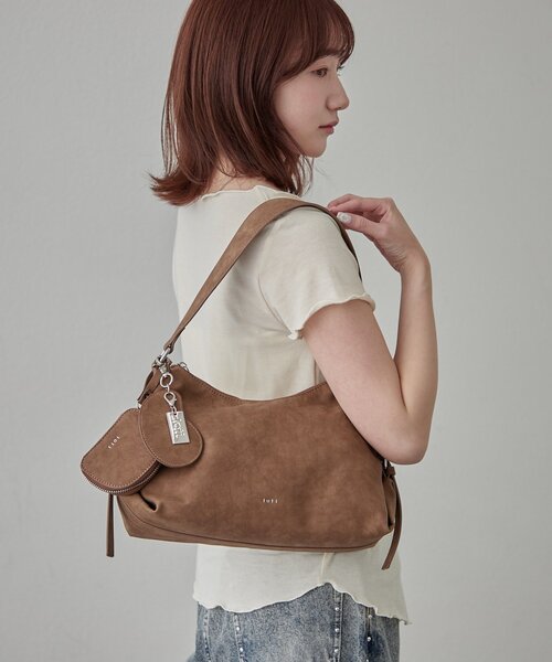mline（エムライン）の「[mline]ビーンズミラー ポーチバッグ（ショルダーバッグ・レディース・ブラック/ブラウン/レッド・ONE SIZE）」の10枚目の写真