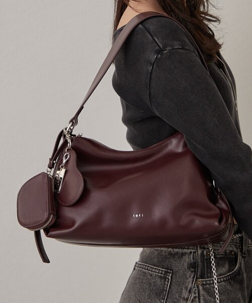 mline（エムライン）の「[mline]ビーンズミラー ポーチバッグ（ショルダーバッグ・レディース・ブラック/ブラウン/レッド・ONE SIZE）」の19枚目の写真