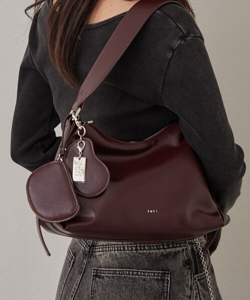 mline（エムライン）の「[mline]ビーンズミラー ポーチバッグ（ショルダーバッグ・レディース・ブラック/ブラウン/レッド・ONE SIZE）」の20枚目の写真