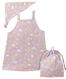 GITA（ジータ）の「エプロン＆三角巾セット（巾着袋付き）（エプロン）」