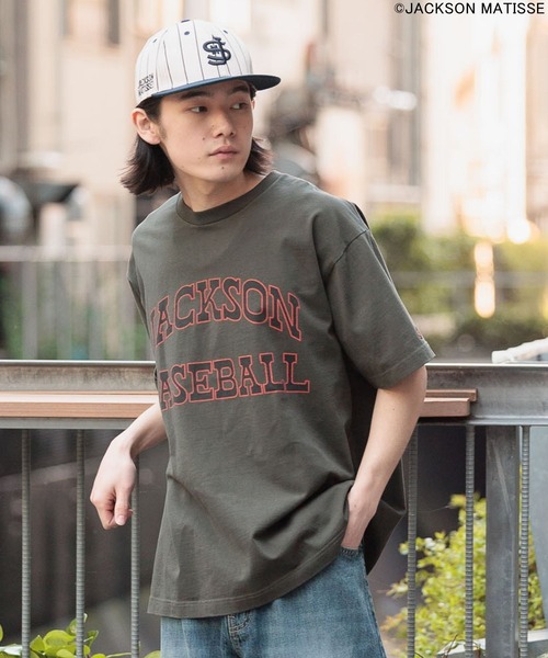 セール】【JACKSON MATISSE/BAYFLOW】アメリカンベースボールTEE（T