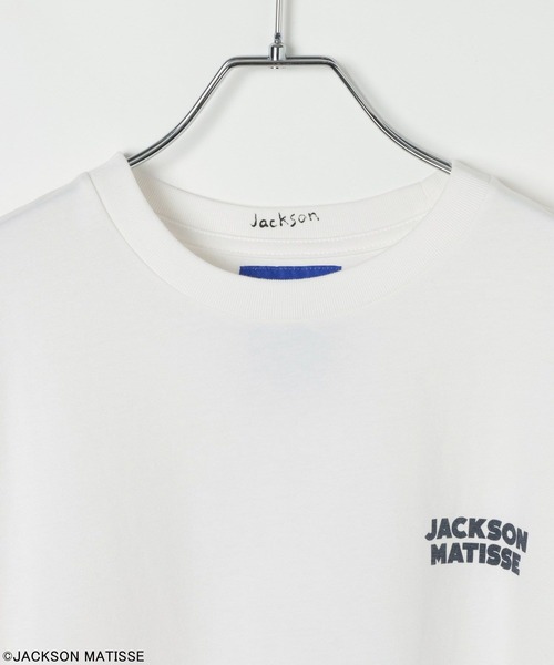 JACKSON MATISSE(ジャクソンマティス)の「【JACKSON MATISSE/BAYFLOW】アメリカンベースボールTEE(Tシャツ/カットソー・メンズ・オフホワイト/チャコール/ピンク・LARGE/MEDIUM)」の17枚目の写真