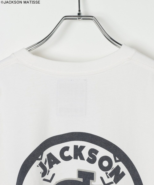 JACKSON MATISSE(ジャクソンマティス)の「【JACKSON MATISSE/BAYFLOW】アメリカンベースボールTEE(Tシャツ/カットソー・メンズ・オフホワイト/チャコール/ピンク・LARGE/MEDIUM)」の18枚目の写真