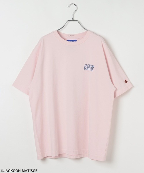 JACKSON MATISSE(ジャクソンマティス)の「【JACKSON MATISSE/BAYFLOW】アメリカンベースボールTEE(Tシャツ/カットソー・メンズ・オフホワイト/チャコール/ピンク・LARGE/MEDIUM)」の22枚目の写真
