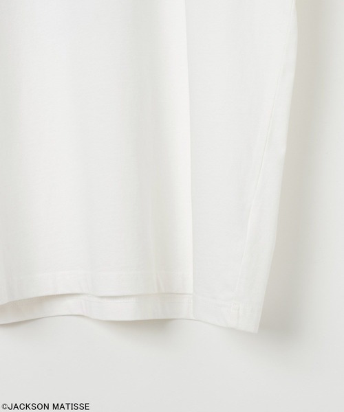 JACKSON MATISSE(ジャクソンマティス)の「【JACKSON MATISSE/BAYFLOW】アメリカンベースボールTEE(Tシャツ/カットソー・メンズ・オフホワイト/チャコール/ピンク・LARGE/MEDIUM)」の13枚目の写真