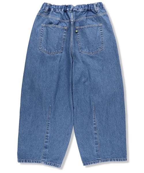 is-ness(イズネス)の「【is-ness/イズネス】5PK BALLOON PANTS(Enzyme Wash)(デニムパンツ・メンズ・ブラック/ダークインディゴブルー・M/L)」の7枚目の写真