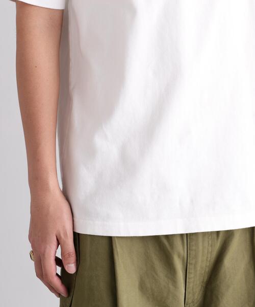 MANASTASH(マナスタッシュ)の「MANASTASH/マナスタッシュ PUMICE TEE SHARK(Tシャツ/カットソー・メンズ・ブラック/ホワイト/オレンジ・S/XL/M/L)」の14枚目の写真