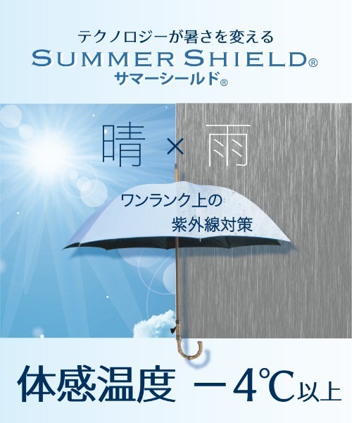 Aquascutum(アクアスキュータム)の「【 Aquascutum(アクアスキュータム)】エレガンス刺しゅう晴雨兼用傘(折りたたみ傘)(折りたたみ傘・レディース・コーラル/ブルー/ライトベージュ/シルバーグレー/ピンク/ネイビー・FREE)」の7枚目の写真