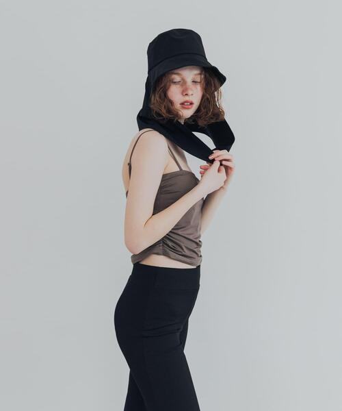 URBAN RESEARCH（アーバンリサーチ）の「『UVカット/撥水』SUN HAT（ハット・レディース・ブラック/ベージュ・-）」の8枚目の写真