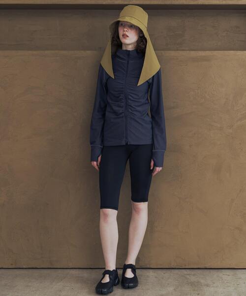 URBAN RESEARCH（アーバンリサーチ）の「『UVカット/撥水』SUN HAT（ハット・レディース・ブラック/ベージュ・-）」の17枚目の写真
