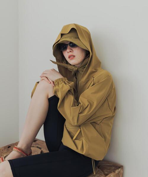 URBAN RESEARCH（アーバンリサーチ）の「『UVカット/撥水』SUN HAT（ハット・レディース・ブラック/ベージュ・-）」の20枚目の写真