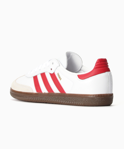 417 EDIFICE(フォーワンセブンエディフィス)の「【Liverpool FC / リバプール FC】ADIDAS HOME SAMBA(スニーカー・メンズ・ホワイト・50/55/60/65/70/75/80/85/90/95)」の3枚目の写真