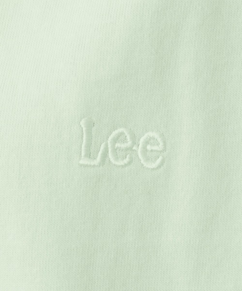 Lee(リー)の「Lee/リー Leeロゴ ノースリーブTシャツ(Tシャツ/カットソー・レディース・ブラック/ベージュ/グリーン/ホワイト/チャコール・MEDIUM/SMALL)」の11枚目の写真