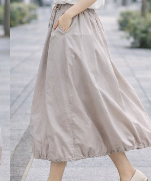 PATRIOT TAXI SELECT(パトリオットタクシーセレクト)の「【KILA MODA】軽量ワッシャー素材バルーンシルエットスカート(スカート・レディース・ブラック/シルバーグレー/ライム・LARGE/LL/3L/MEDIUM)」の10枚目の写真