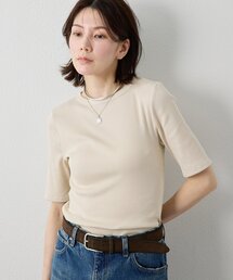 Whim Gazette | 半袖クルーネックテレコカットソー(Tシャツ/カットソー)