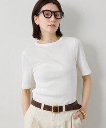 Whim Gazette | 半袖クルーネックテレコカットソー(Tシャツ/カットソー)