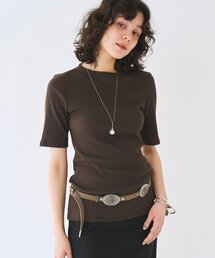 コットンテレコクルーネックプルオーバー（Tシャツ/カットソー）｜Whim