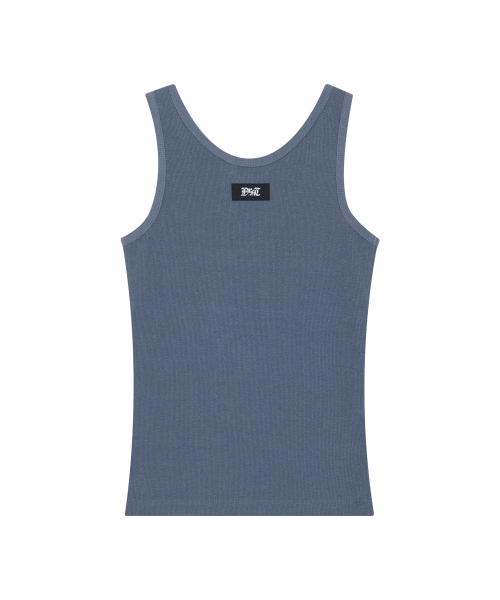 DRUNKTXT（ドランクテキスト）の「[Woman] Henly Tank Top Blue（Tシャツ/カットソー・レディース・その他・FREE）」の3枚目の写真