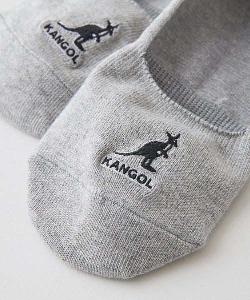 KANGOL(カンゴール)の「【KANGOL/カンゴール】【さりげないロゴ刺繍】スニーカーインソックス ワンポイント 靴から見えない絶妙丈 定番ソックス(ソックス/靴下・メンズ・グレー/ブラック/ホワイト・FREE)」の8枚目の写真