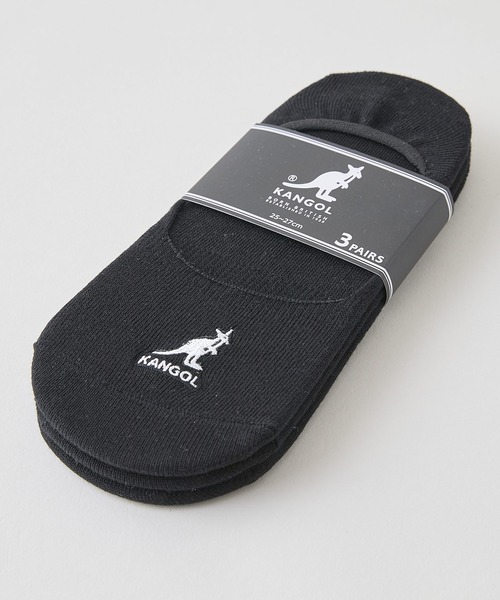 KANGOL(カンゴール)の「【KANGOL/カンゴール】【さりげないロゴ刺繍】スニーカーインソックス ワンポイント 靴から見えない絶妙丈 定番ソックス(ソックス/靴下・メンズ・グレー/ブラック/ホワイト・FREE)」の5枚目の写真