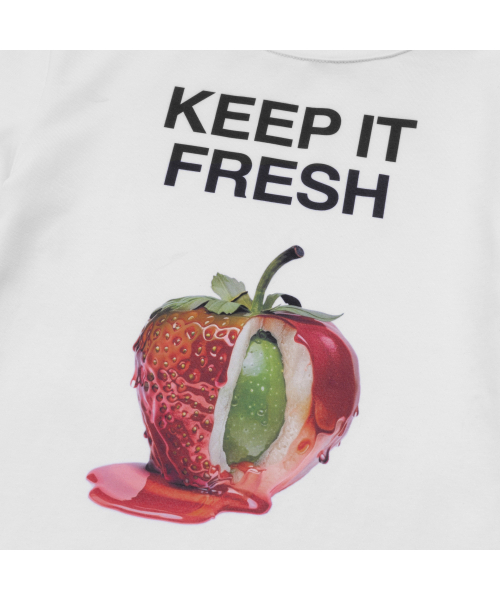 EXTRAORDINARY(エクストラオーディナリー)の「KEEP IT FRESH LONG SLEEVE OFF WHITE(Tシャツ/カットソー・レディース・その他・F)」の3枚目の写真