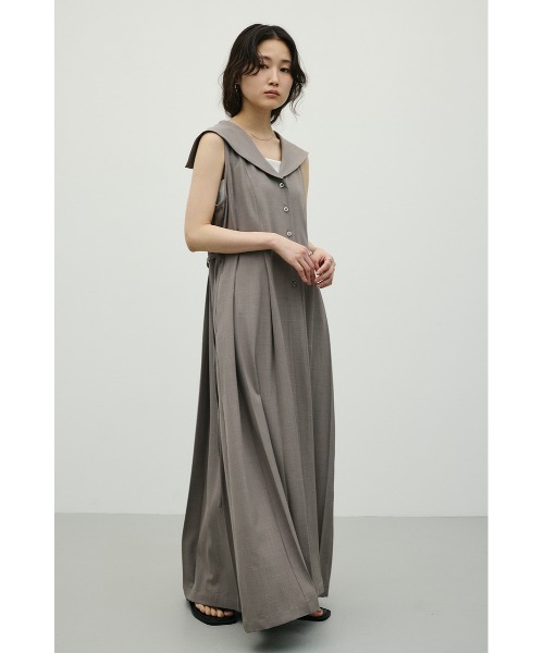 STYLEMIXER(スタイルミキサー)の「ビックカラーパネルラインワンピース(ワンピース・レディース・ネイビー/イエロー/グレー・MEDIUM/SMALL)」の9枚目の写真