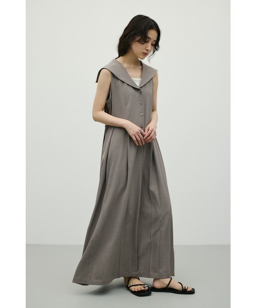 STYLEMIXER(スタイルミキサー)の「ビックカラーパネルラインワンピース(ワンピース・レディース・ネイビー/イエロー/グレー・MEDIUM/SMALL)」の10枚目の写真