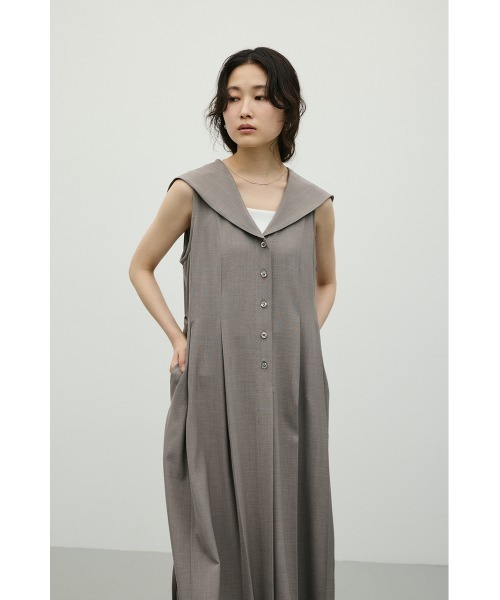 STYLEMIXER(スタイルミキサー)の「ビックカラーパネルラインワンピース(ワンピース・レディース・ネイビー/イエロー/グレー・MEDIUM/SMALL)」の13枚目の写真
