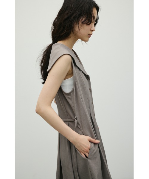 STYLEMIXER(スタイルミキサー)の「ビックカラーパネルラインワンピース(ワンピース・レディース・ネイビー/イエロー/グレー・MEDIUM/SMALL)」の14枚目の写真