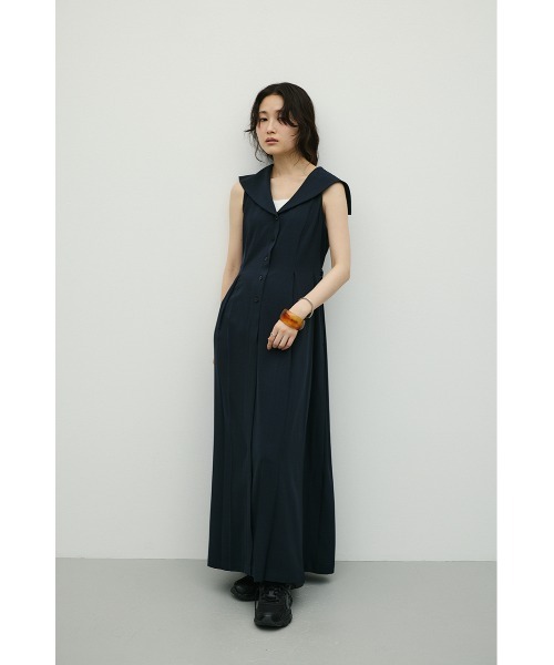 STYLEMIXER(スタイルミキサー)の「ビックカラーパネルラインワンピース(ワンピース・レディース・ネイビー/イエロー/グレー・MEDIUM/SMALL)」の21枚目の写真