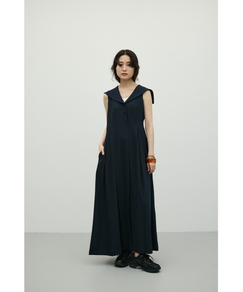 STYLEMIXER(スタイルミキサー)の「ビックカラーパネルラインワンピース(ワンピース・レディース・ネイビー/イエロー/グレー・MEDIUM/SMALL)」の22枚目の写真