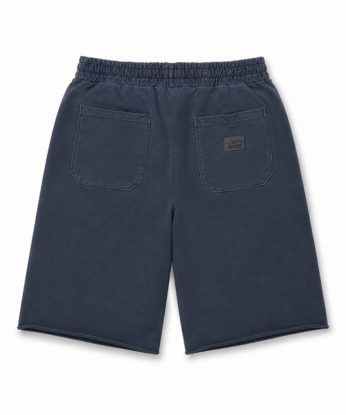 STIGMA(スティグマ)の「RAW-CUT PIGMENT BURMUDA PANTS NAVY(その他パンツ・メンズ・その他・LARGE/MEDIUM/X-LARGE)」の3枚目の写真