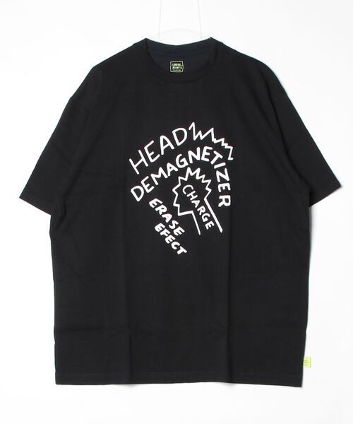 LOOSE JOINTS（ルーズジョインツ）の「【loosejoints】TOMOO GOKITA - HEAD DEMAGNETIZER S/S TEE（Tシャツ/カットソー・メンズ・ホワイト/ブラック・L/XL）」の2枚目の写真