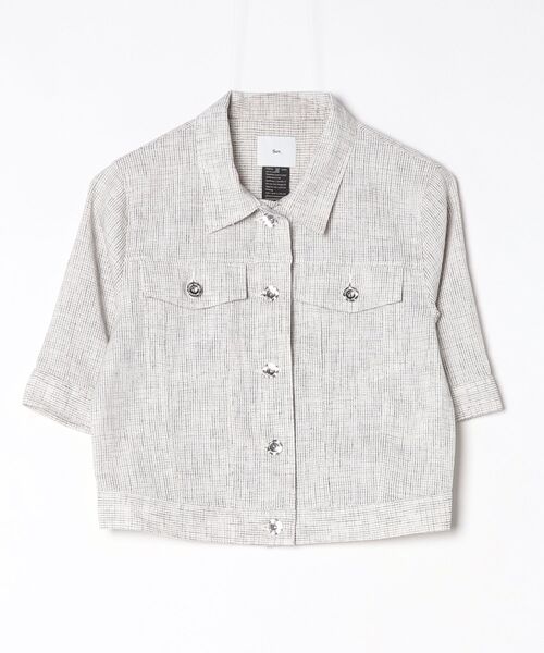 Sov.（ソブ）の「リーフレースブルゾン（ブルゾン）」 - WEAR