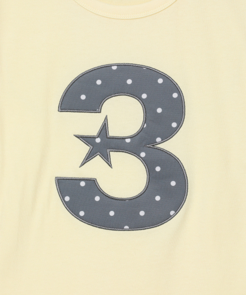 BAUF（バウフ）の「3ロゴドットスリムフィットTシャツ[イエロー]（Tシャツ/カットソー・レディース・その他・FREE）」の6枚目の写真
