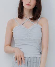 【2way】クロスストラップキャミ
