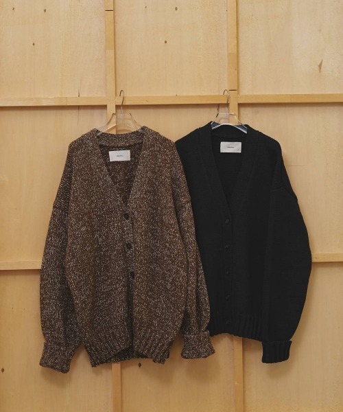 TODAYFUL（トゥデイフル）の「【TODAYFUL/トゥデイフル】Boyfriend Knit Cardigan/ボーイフレンドニットカーディガン（カーディガン/ボレロ・レディース・ブラック/ブラウン・FREE）」の18枚目の写真