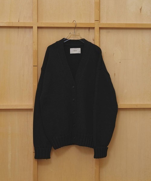 TODAYFUL（トゥデイフル）の「【TODAYFUL/トゥデイフル】Boyfriend Knit Cardigan/ボーイフレンドニットカーディガン（カーディガン/ボレロ・レディース・ブラック/ブラウン・FREE）」の17枚目の写真