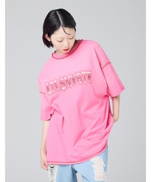 グラデーション」に該当するレディースのTシャツ/カットソー（ピンク