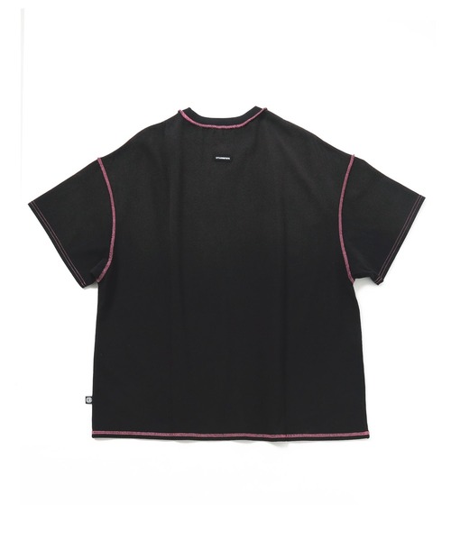 Little sunny bite（リトルサニーバイト）の「【Little Sunny Bite 】logo big tee（Tシャツ/カットソー・レディース・ブラック/ピンク/ホワイト・MEDIUM/SMALL）」の4枚目の写真