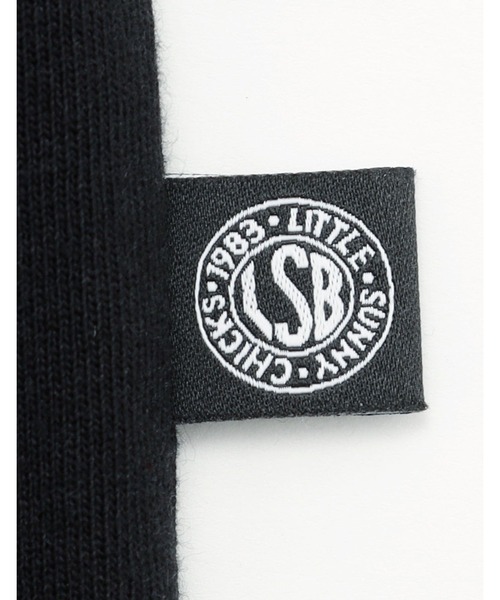 Little sunny bite（リトルサニーバイト）の「【Little Sunny Bite 】logo big tee（Tシャツ/カットソー・レディース・ブラック/ピンク/ホワイト・MEDIUM/SMALL）」の9枚目の写真