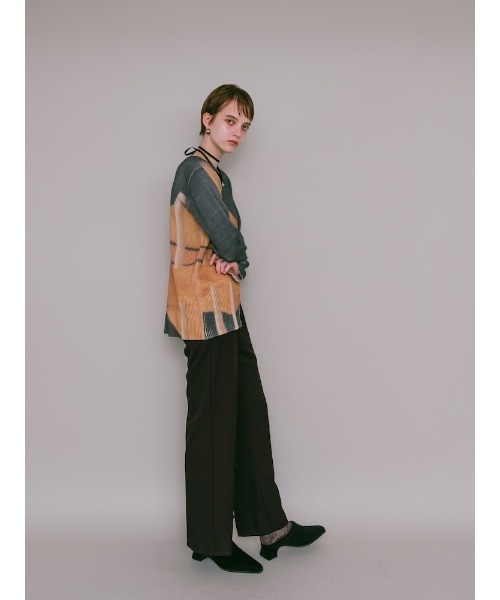 sahara(サハラ)の「【26AW PRE ORDER】Button Line Pants(その他パンツ・レディース・ブラック/グレー/ブラウン・FREE)」の13枚目の写真