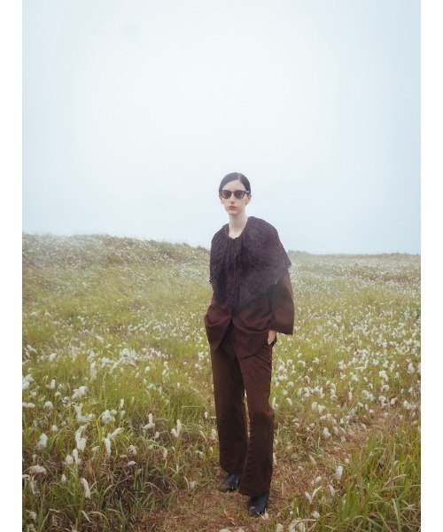 sahara(サハラ)の「【26AW PRE ORDER】Button Line Pants(その他パンツ・レディース・ブラック/グレー/ブラウン・FREE)」の22枚目の写真
