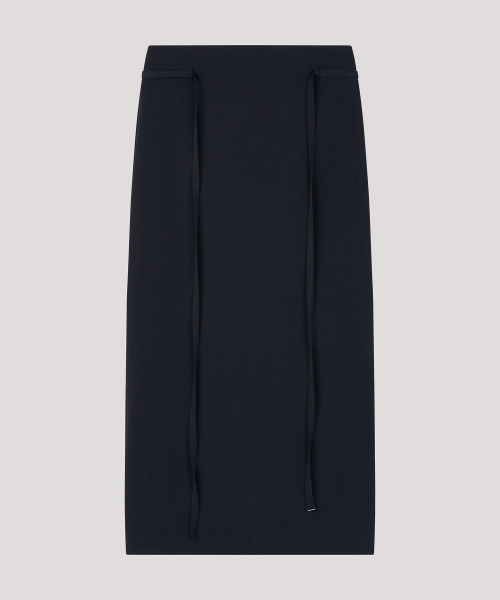 THE LILLE（ザ リル）の「Belt Long Skirt_Navy（スカート・レディース・その他・MEDIUM/SMALL）」の2枚目の写真