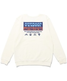 ざっくり裏毛クルー