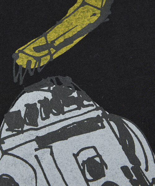 cotton pan(コットンパン)の「COTTON PAN/コットンパン × Firsthand 別注 リラックスフィット プリント クルーネック Tシャツ / 名コンビ(Tシャツ/カットソー・メンズ・ブラック/ホワイト・LARGE/MEDIUM)」の7枚目の写真
