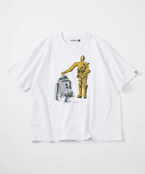 cotton pan(コットンパン)の「COTTON PAN/コットンパン × Firsthand 別注 リラックスフィット プリント クルーネック Tシャツ / 名コンビ(Tシャツ/カットソー・メンズ・ブラック/ホワイト・LARGE/MEDIUM)」の12枚目の写真