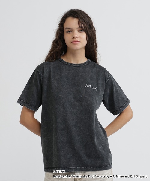 AVIREX(アヴィレックス)の「《Disney Collection》WINNIE THE POOH /TIGGER/ T-SHIRT(Tシャツ/カットソー・レディース・ブラック/オフホワイト・F)」の4枚目の写真